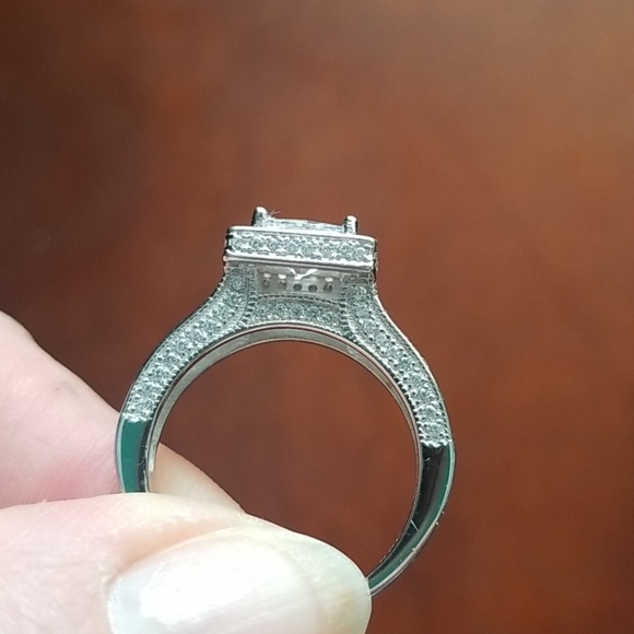 Princess cut Bella Luce ring NWT